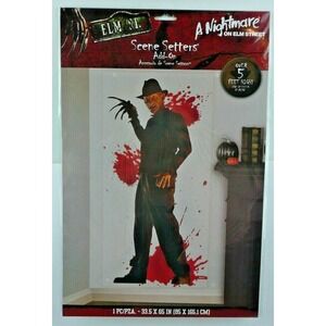 Freddy Krueger Nightmare Elm St Scene Setters Wall Decoration Banner Poster Claw